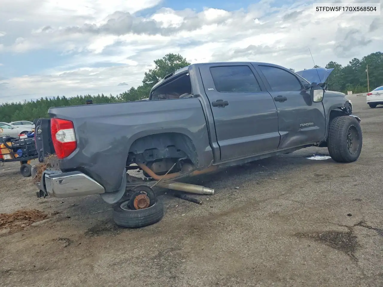 2016 Toyota Tundra Sr5 VIN: 5TFDW5F17GX568504 Lot: 60760666