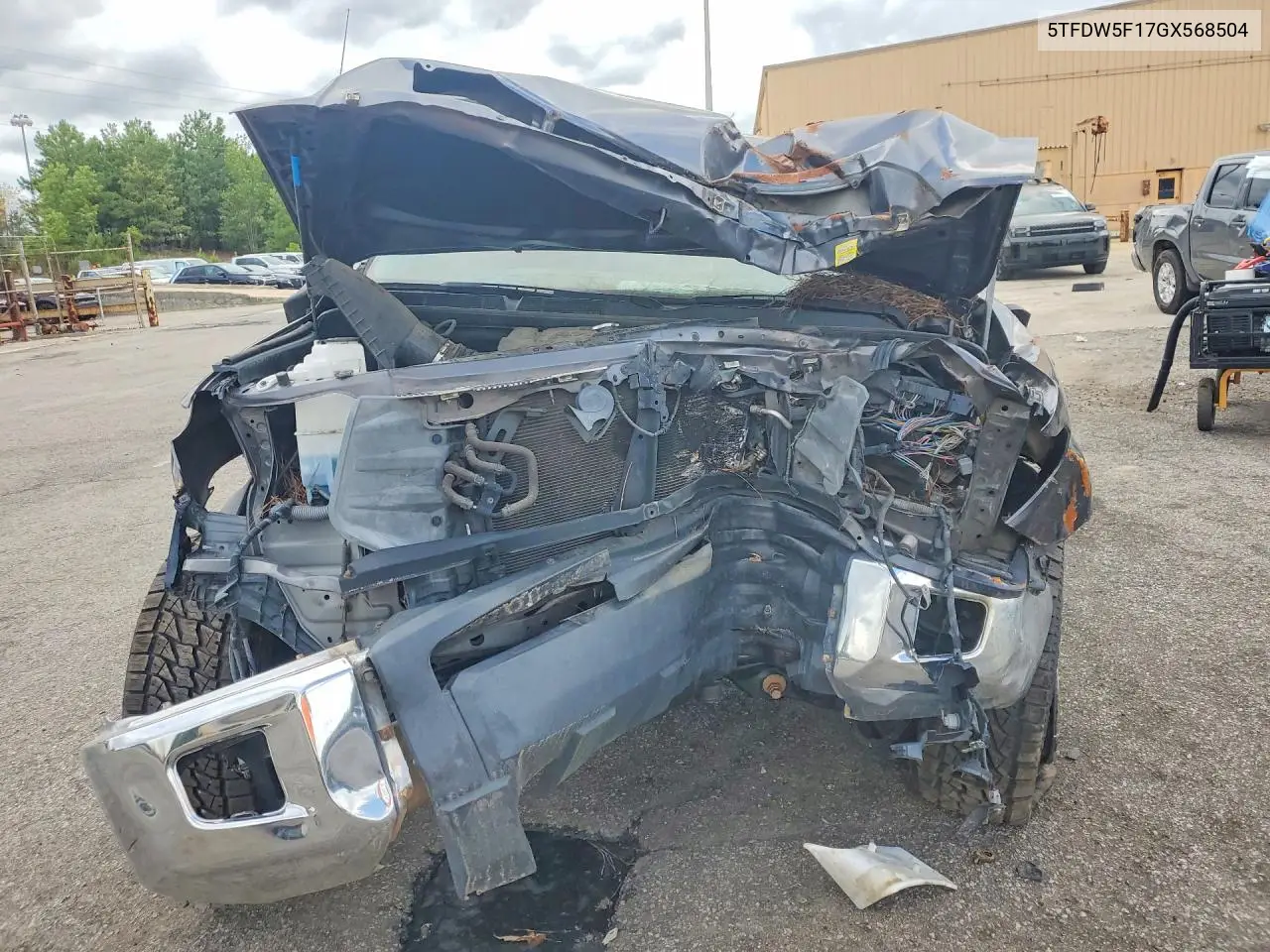 2016 Toyota Tundra Sr5 VIN: 5TFDW5F17GX568504 Lot: 60760666