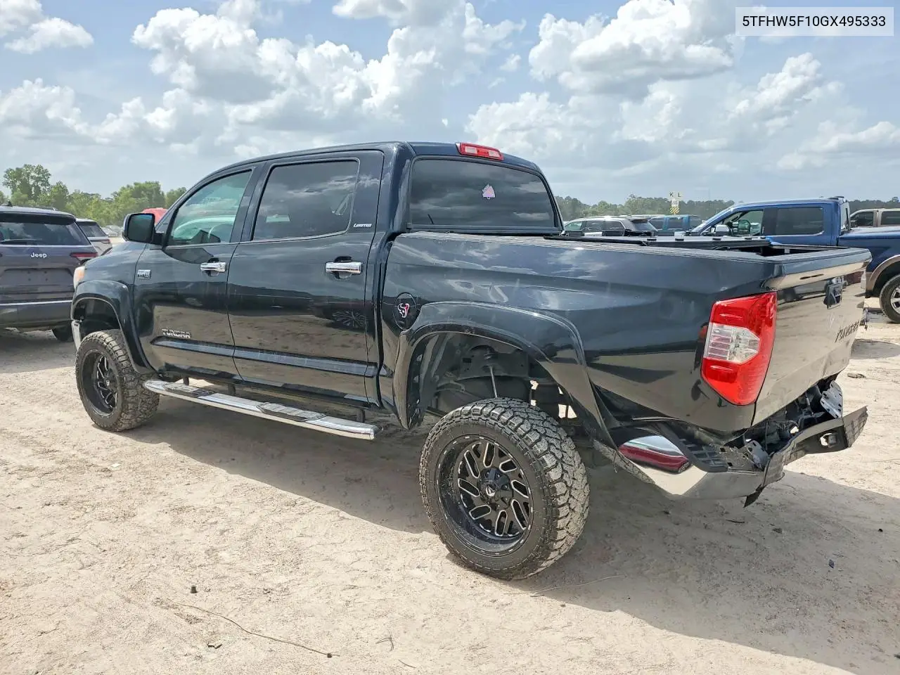 2016 Toyota Tundra Crewmax Limited VIN: 5TFHW5F10GX495333 Lot: 60952086