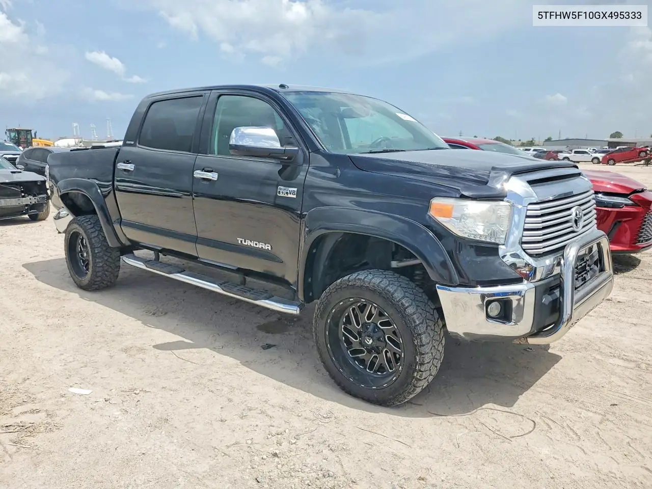 2016 Toyota Tundra Crewmax Limited VIN: 5TFHW5F10GX495333 Lot: 60952086