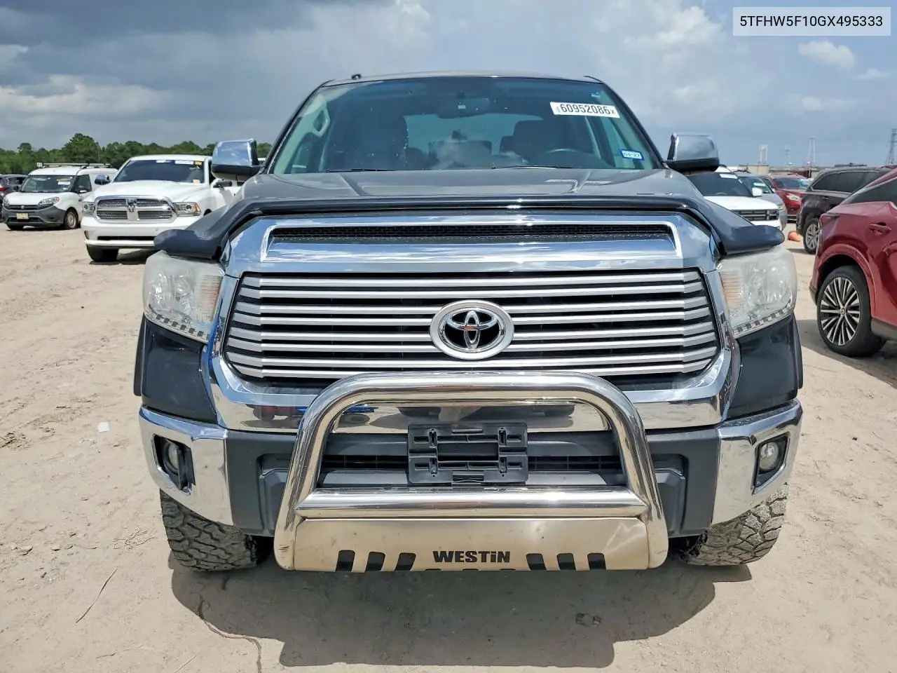 2016 Toyota Tundra Crewmax Limited VIN: 5TFHW5F10GX495333 Lot: 60952086