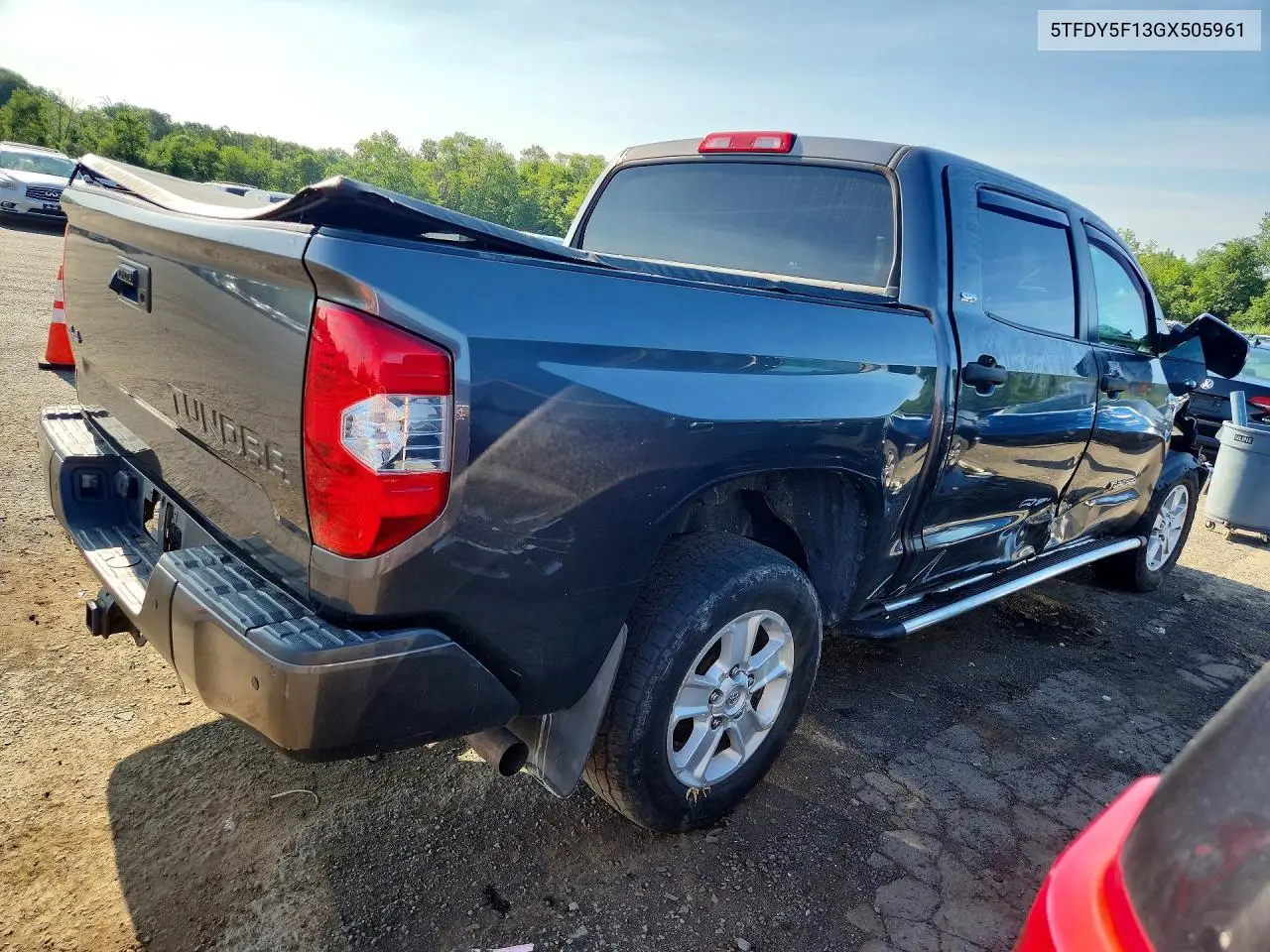 2016 Toyota Tundra Sr5 VIN: 5TFDY5F13GX505961 Lot: 61212156