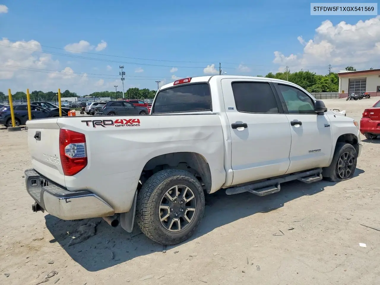 2016 Toyota Tundra Sr5 VIN: 5TFDW5F1XGX541569 Lot: 61246816