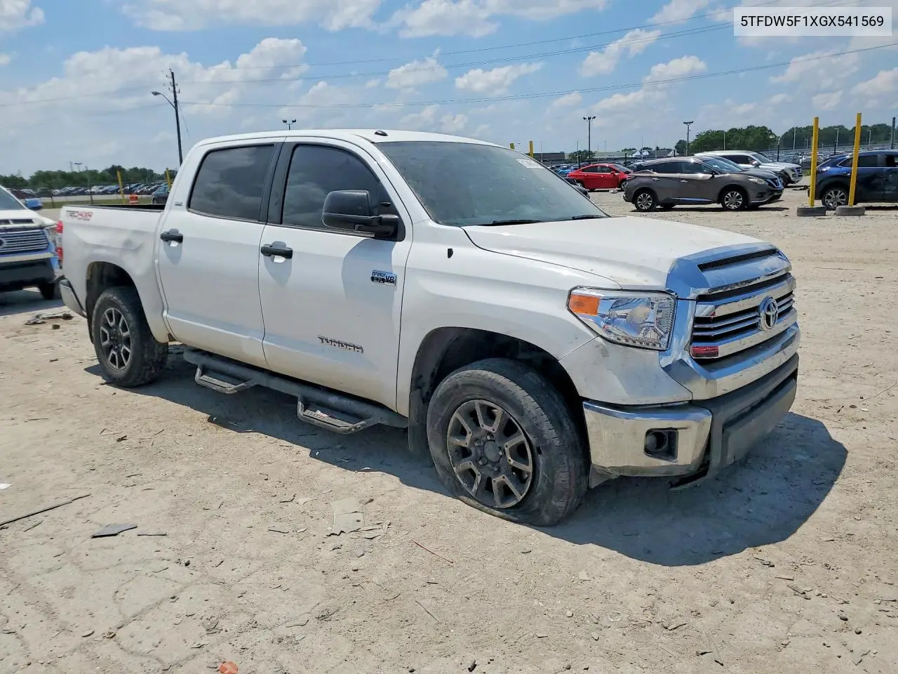 2016 Toyota Tundra Sr5 VIN: 5TFDW5F1XGX541569 Lot: 61246816