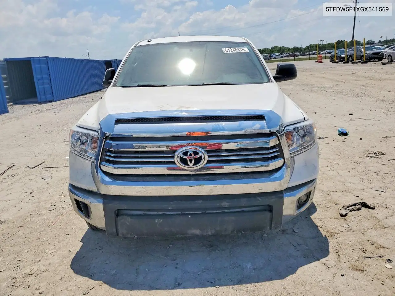 2016 Toyota Tundra Sr5 VIN: 5TFDW5F1XGX541569 Lot: 61246816