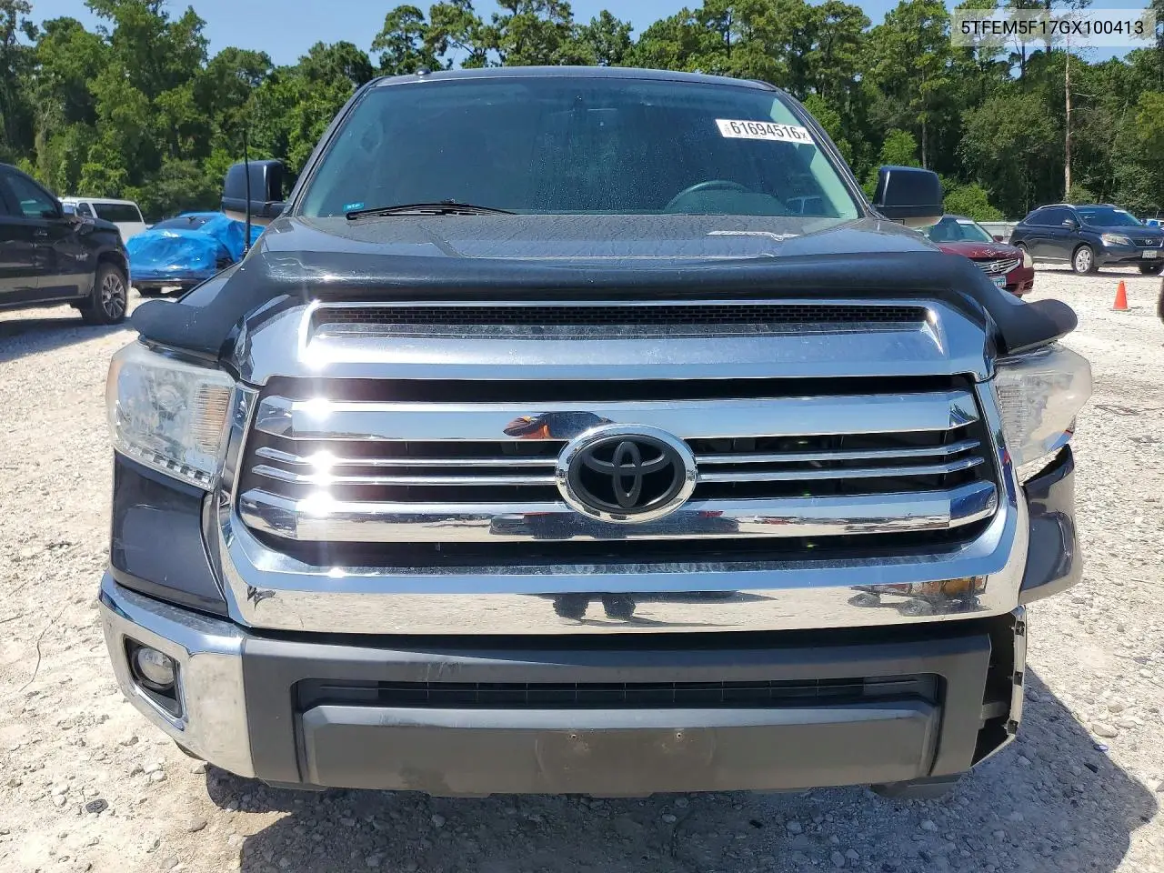 2016 Toyota Tundra Crewmax Sr5 VIN: 5TFEM5F17GX100413 Lot: 61694516