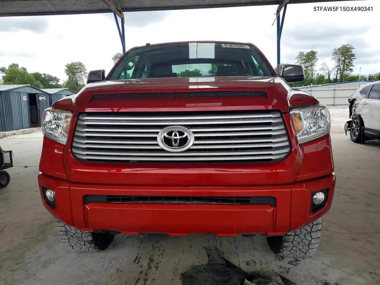 2016 Toyota Tundra Platinum VIN: 5TFAW5F15GX490341 Lot: 61834366