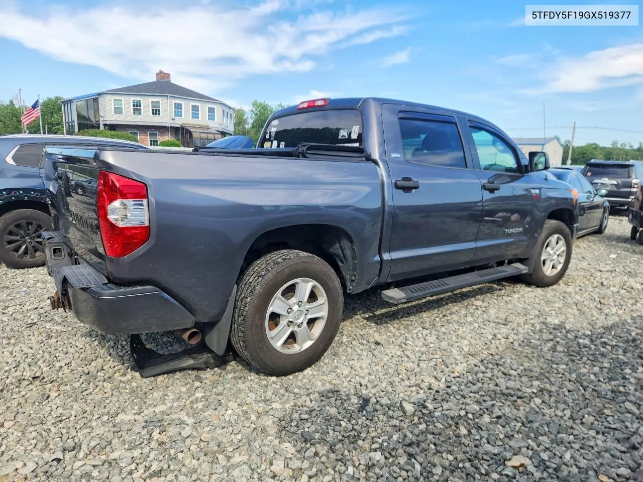 2016 Toyota Tundra Sr5 VIN: 5TFDY5F19GX519377 Lot: 61843756