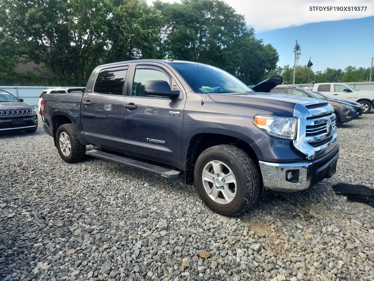 2016 Toyota Tundra Sr5 VIN: 5TFDY5F19GX519377 Lot: 61843756