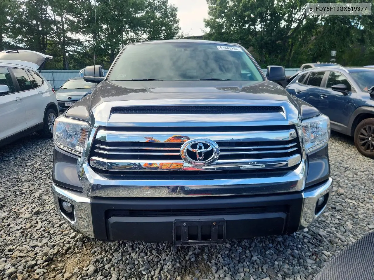 2016 Toyota Tundra Sr5 VIN: 5TFDY5F19GX519377 Lot: 61843756