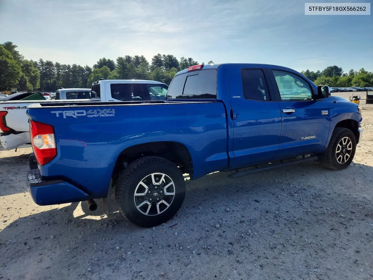 2016 Toyota Tundra Double Cab Limited VIN: 5TFBY5F18GX566262 Lot: 61844036