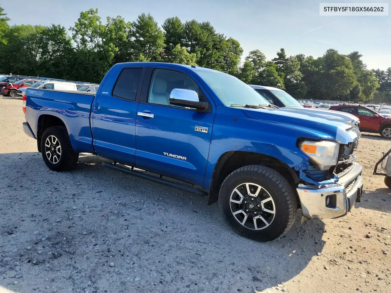 2016 Toyota Tundra Double Cab Limited VIN: 5TFBY5F18GX566262 Lot: 61844036
