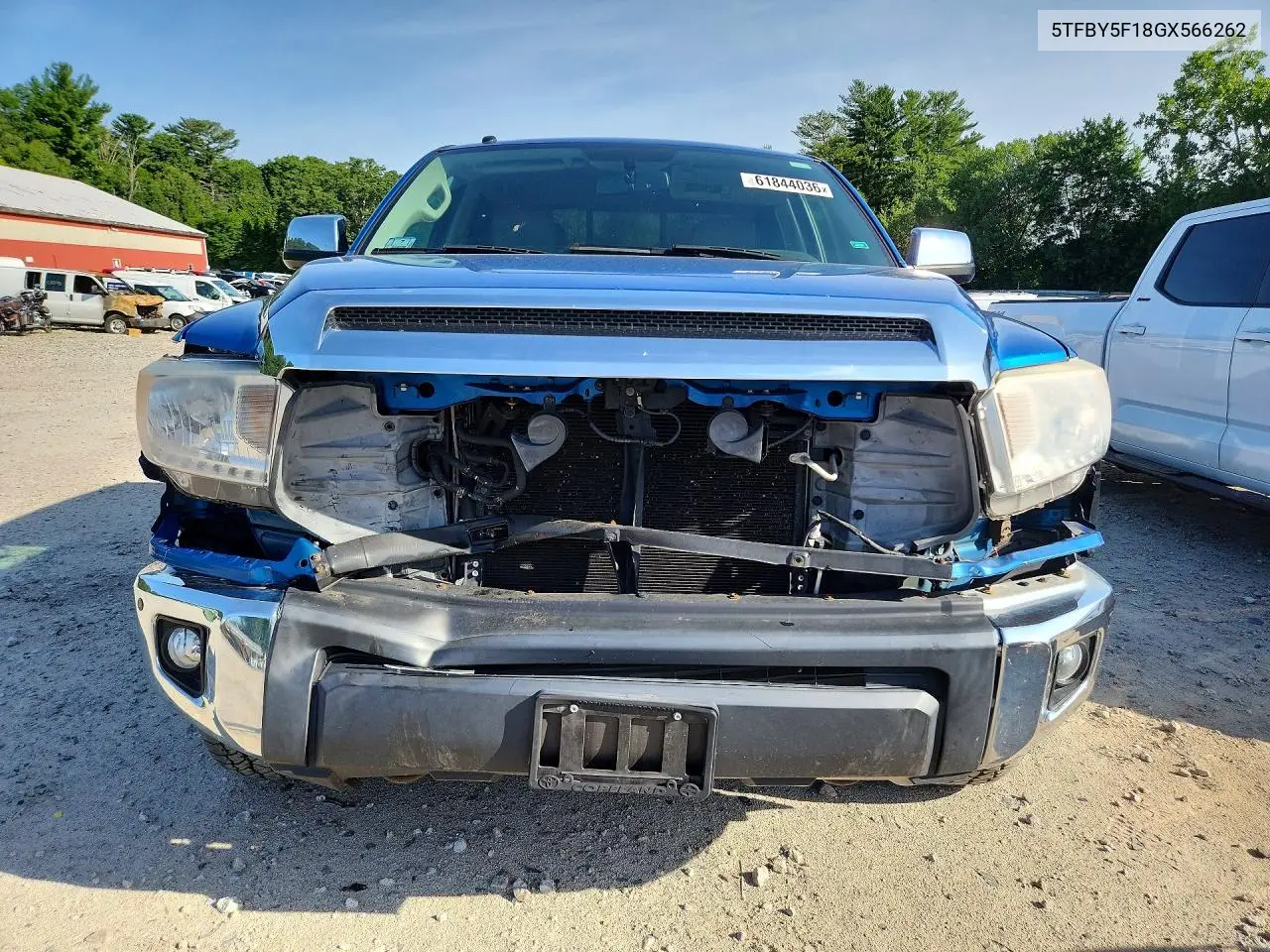 2016 Toyota Tundra Double Cab Limited VIN: 5TFBY5F18GX566262 Lot: 61844036
