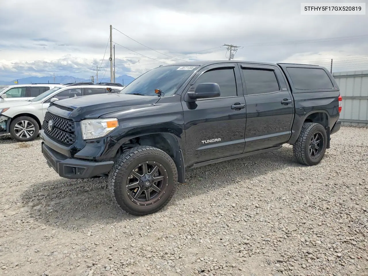 2016 Toyota Tundra Crewmax Limited VIN: 5TFHY5F17GX520819 Lot: 85771395