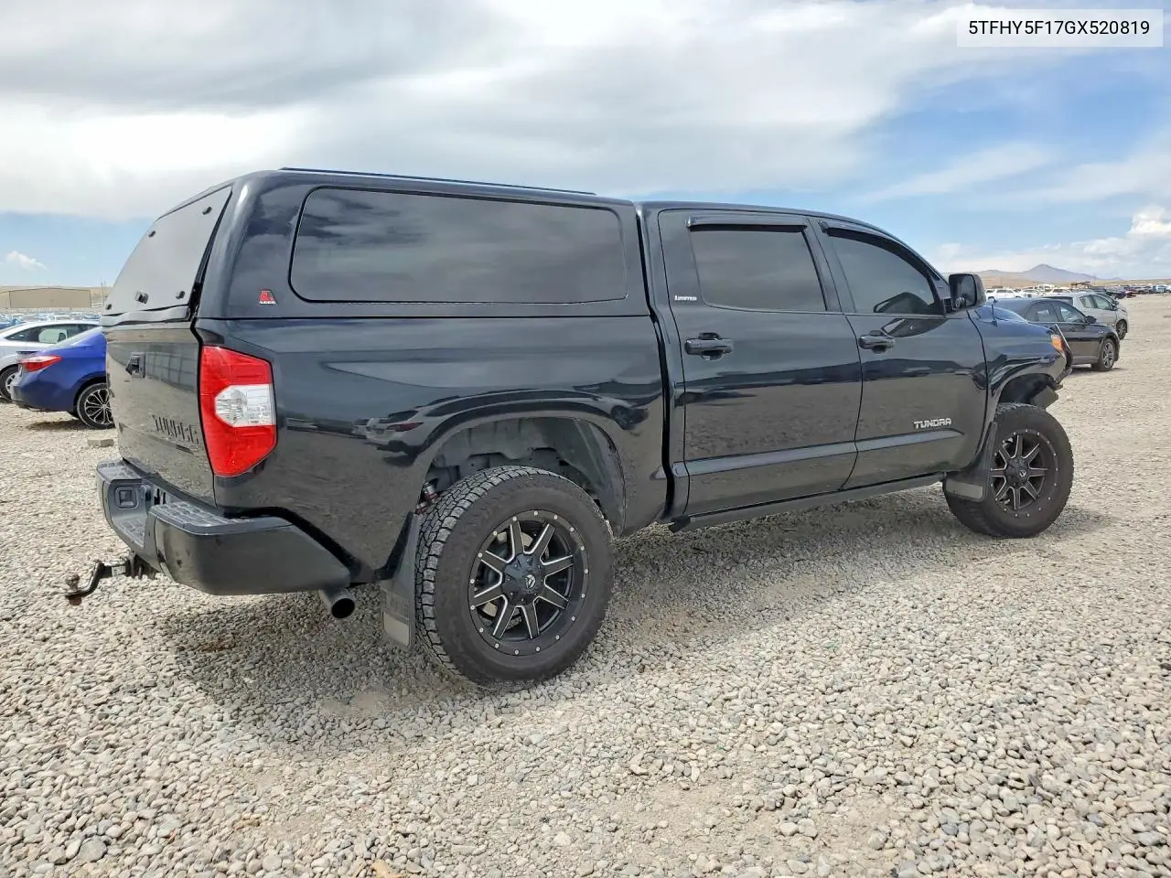 2016 Toyota Tundra Crewmax Limited VIN: 5TFHY5F17GX520819 Lot: 85771395