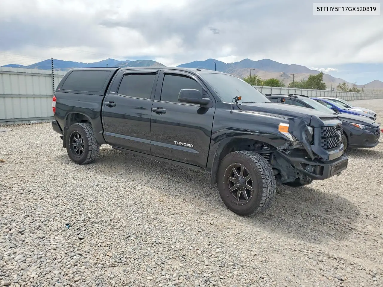 2016 Toyota Tundra Crewmax Limited VIN: 5TFHY5F17GX520819 Lot: 85771395