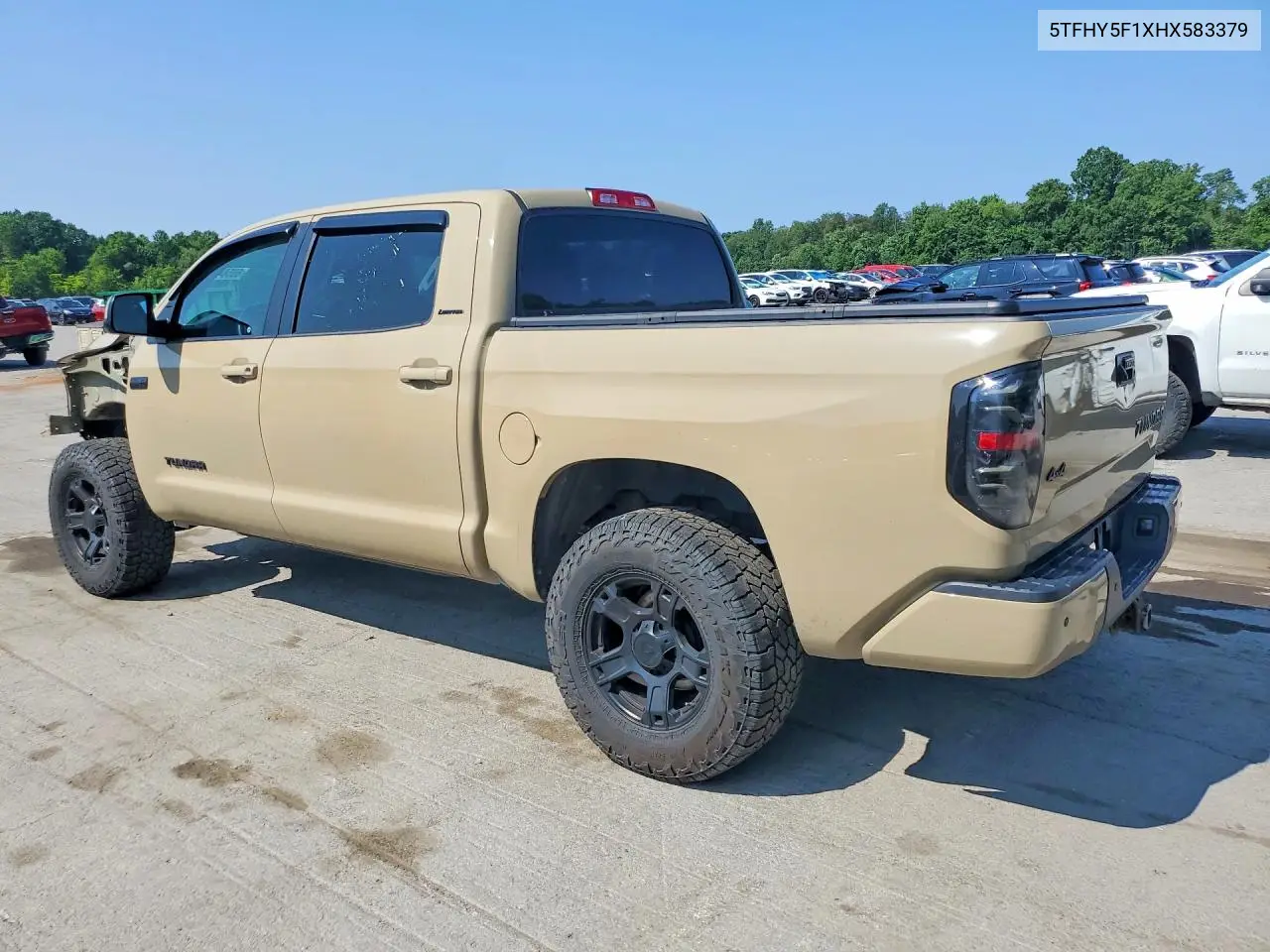 2017 Toyota Tundra Crewmax Limited VIN: 5TFHY5F1XHX583379 Lot: 60584036