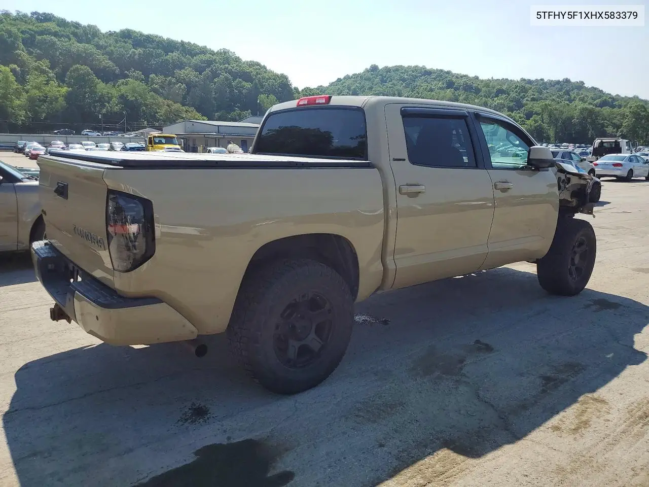 2017 Toyota Tundra Crewmax Limited VIN: 5TFHY5F1XHX583379 Lot: 60584036