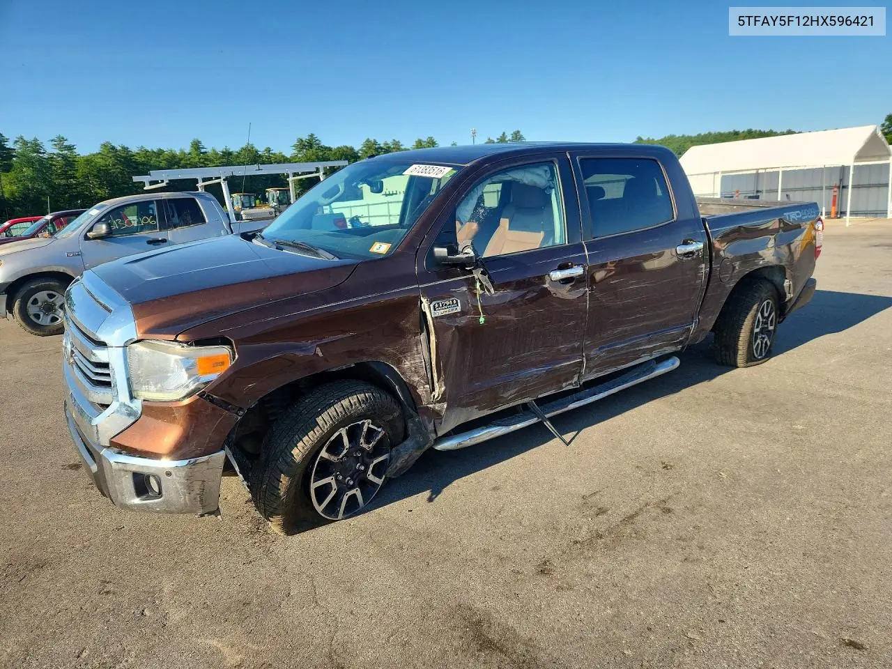2017 Toyota Tundra 1794 Edition VIN: 5TFAY5F12HX596421 Lot: 61383516