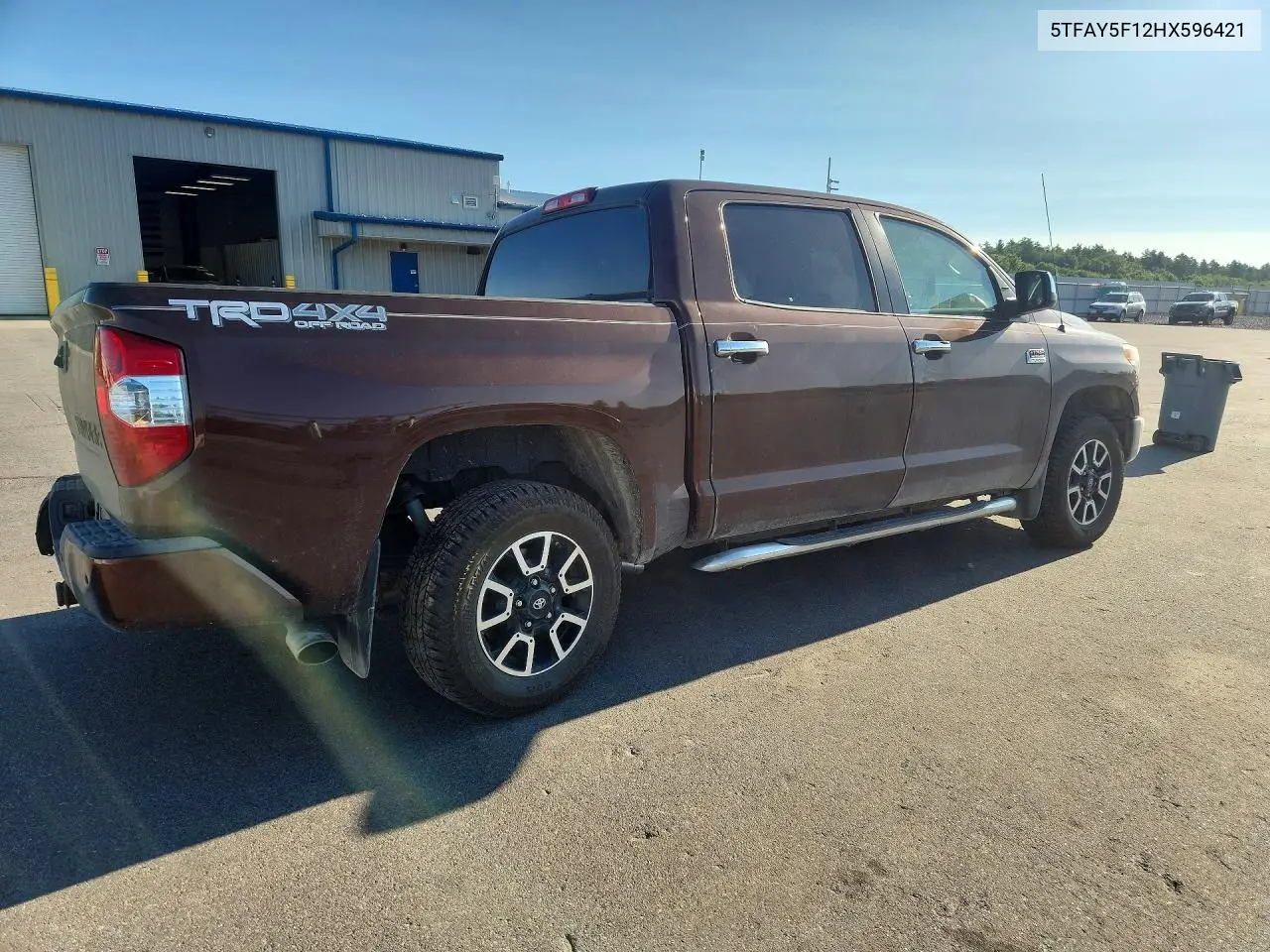 2017 Toyota Tundra 1794 Edition VIN: 5TFAY5F12HX596421 Lot: 61383516