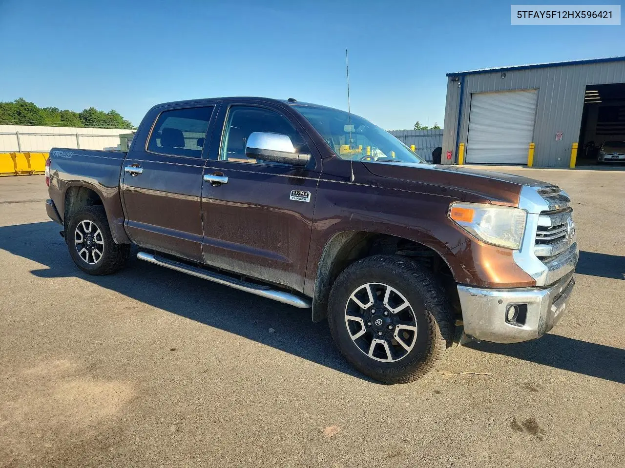 2017 Toyota Tundra 1794 Edition VIN: 5TFAY5F12HX596421 Lot: 61383516