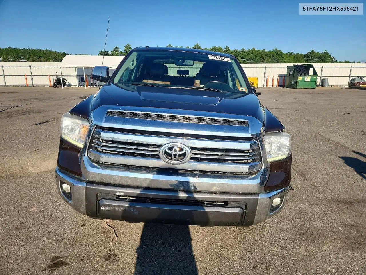 2017 Toyota Tundra 1794 Edition VIN: 5TFAY5F12HX596421 Lot: 61383516