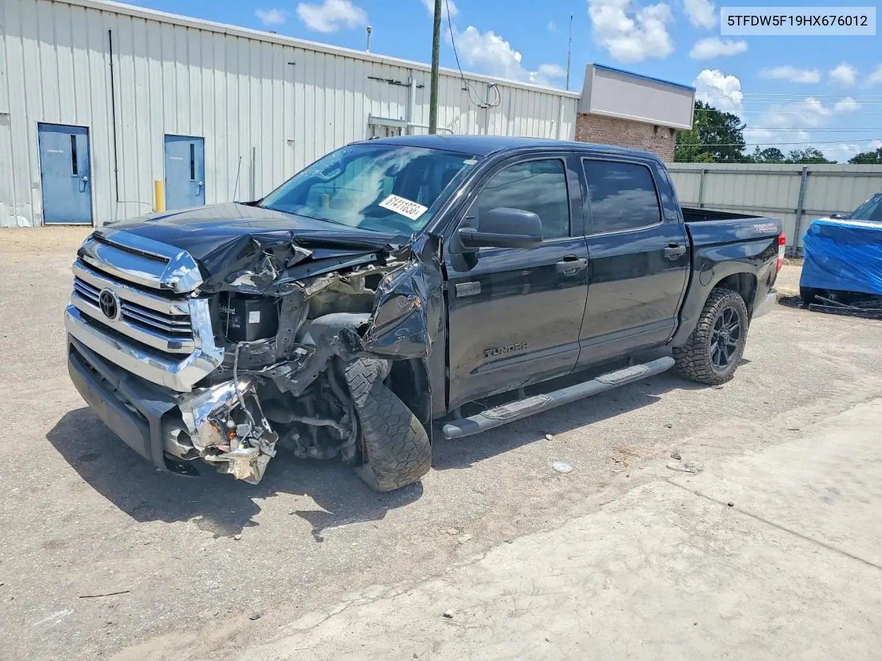 2017 Toyota Tundra Sr5 VIN: 5TFDW5F19HX676012 Lot: 61411856