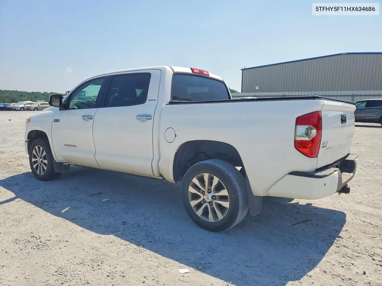 2017 Toyota Tundra Crewmax Limited VIN: 5TFHY5F11HX634686 Lot: 61562286