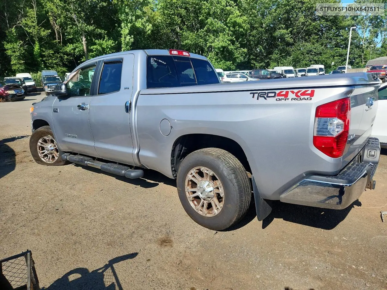 2017 Toyota Tundra Sr5 VIN: 5TFUY5F10HX647511 Lot: 61799806