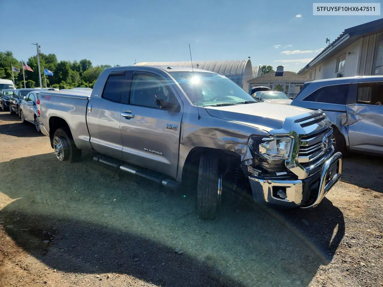2017 Toyota Tundra Sr5 VIN: 5TFUY5F10HX647511 Lot: 61799806