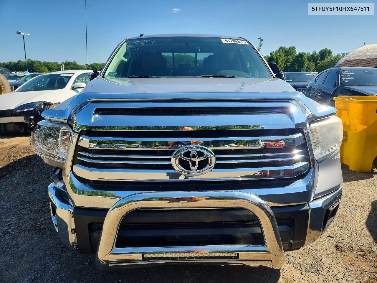 2017 Toyota Tundra Sr5 VIN: 5TFUY5F10HX647511 Lot: 61799806