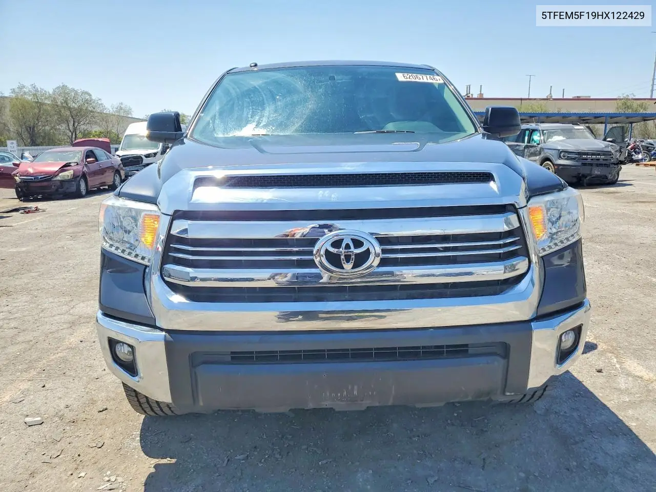 2017 Toyota Tundra Crewmax Sr5 VIN: 5TFEM5F19HX122429 Lot: 62067746