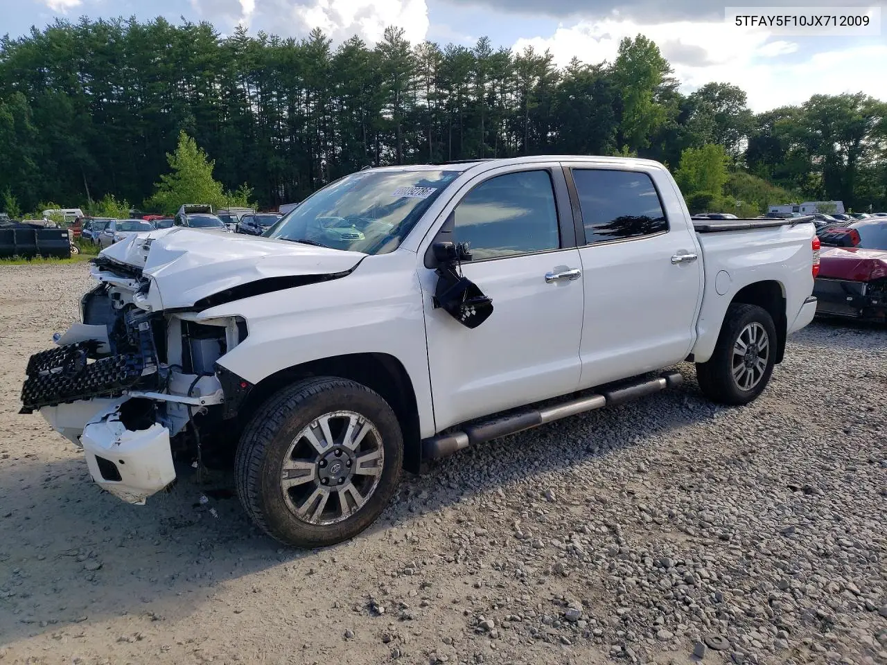 2018 Toyota Tundra Platinum VIN: 5TFAY5F10JX712009 Lot: 60392786