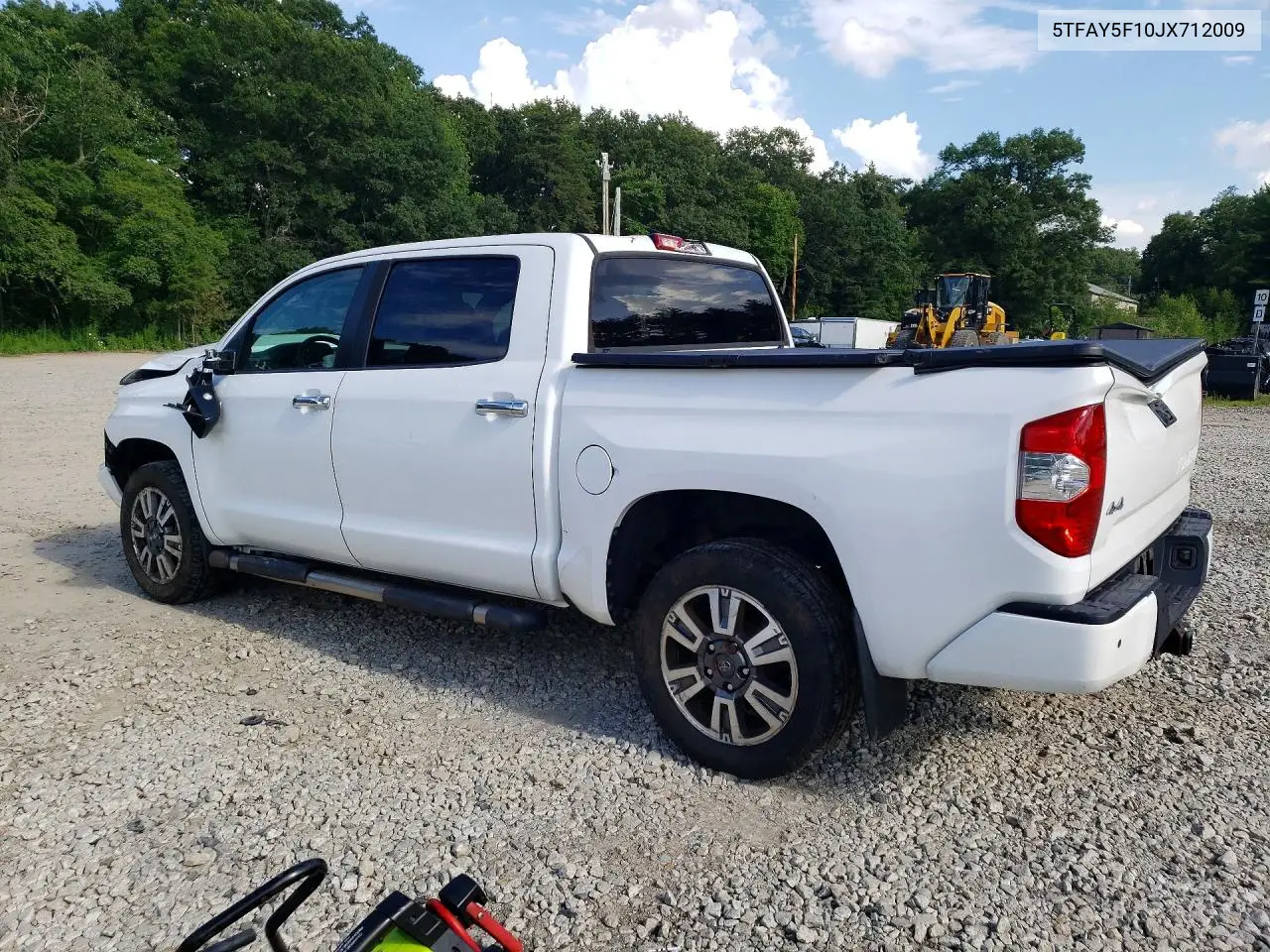 2018 Toyota Tundra Platinum VIN: 5TFAY5F10JX712009 Lot: 60392786