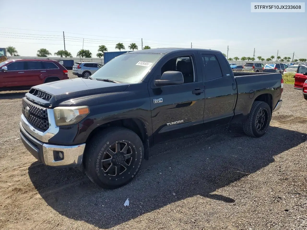 2018 Toyota Tundra Sr5 VIN: 5TFRY5F10JX233608 Lot: 61034956