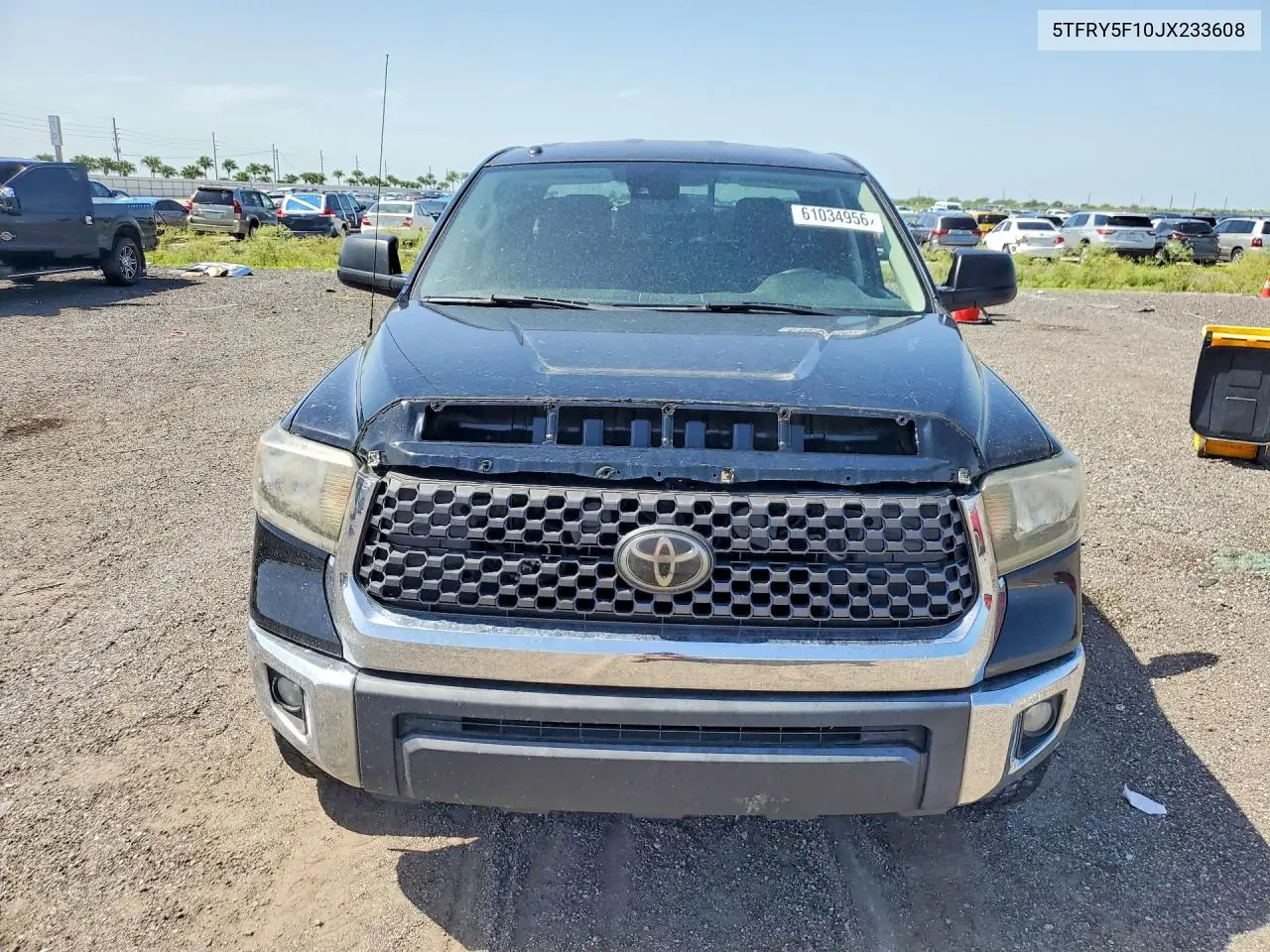 2018 Toyota Tundra Sr5 VIN: 5TFRY5F10JX233608 Lot: 61034956