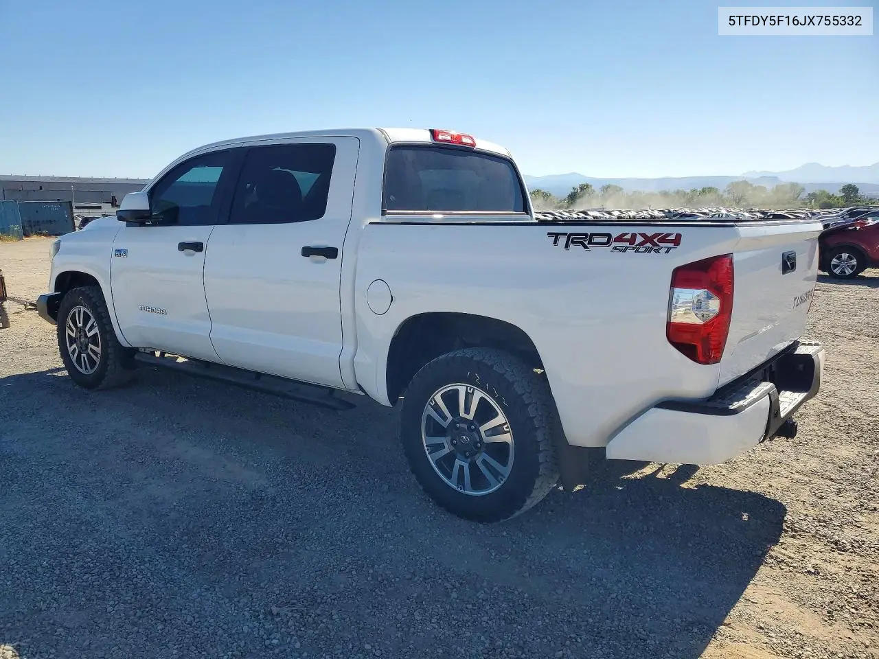 2018 Toyota Tundra Crewmax Sr5 VIN: 5TFDY5F16JX755332 Lot: 61484766