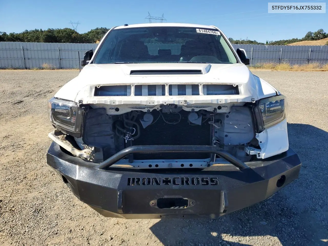 2018 Toyota Tundra Crewmax Sr5 VIN: 5TFDY5F16JX755332 Lot: 61484766