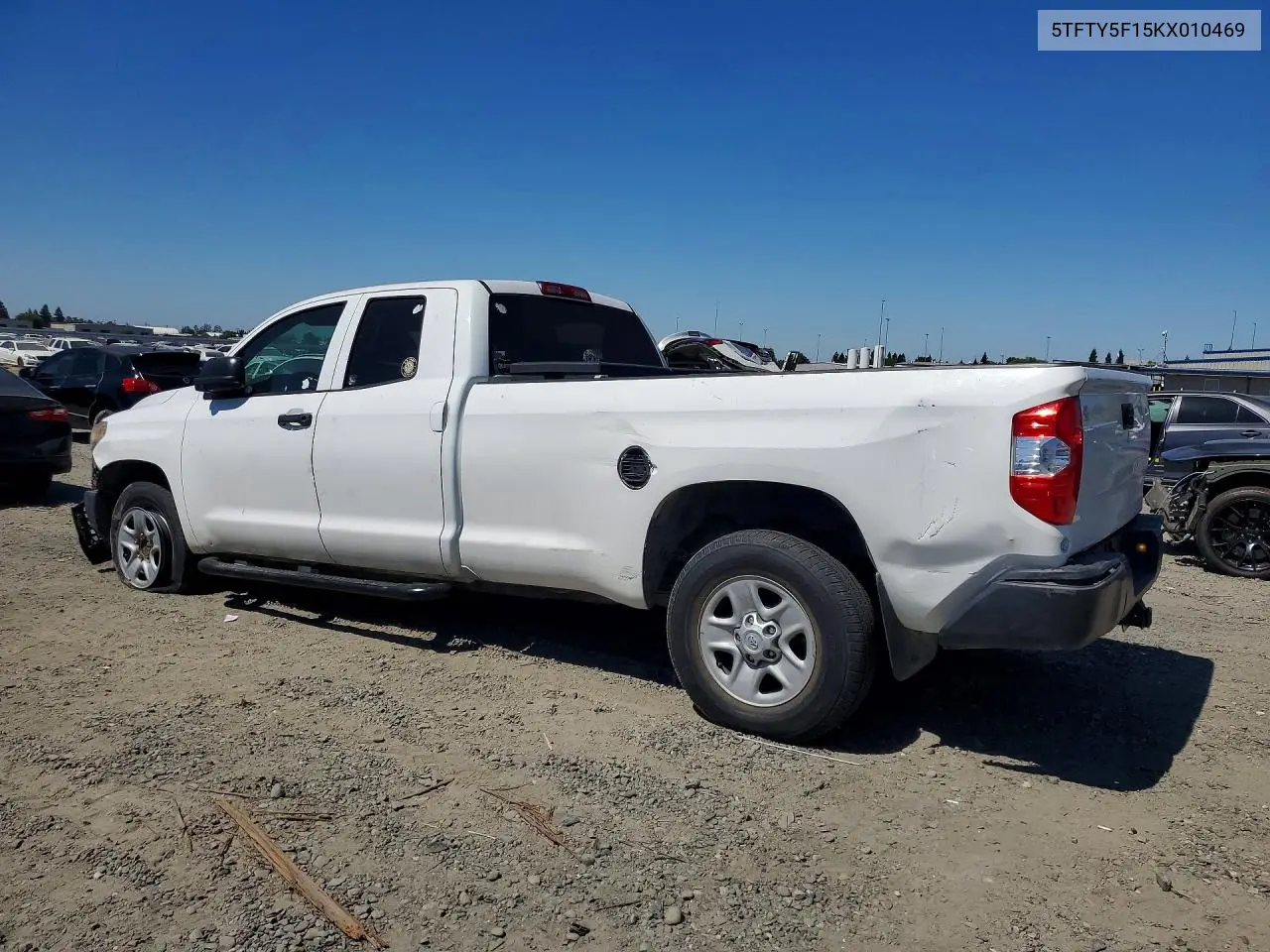 2019 Toyota Tundra Sr VIN: 5TFTY5F15KX010469 Lot: 58487426