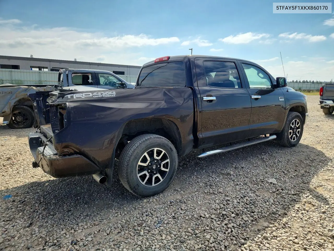 2019 Toyota Tundra 1794 Edition VIN: 5TFAY5F1XKX860170 Lot: 60764726