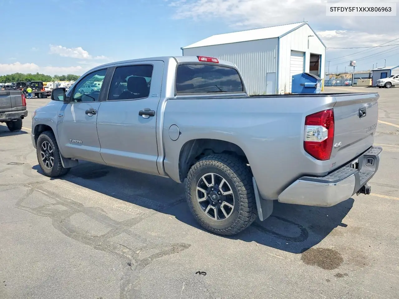 2019 Toyota Tundra Sr5 VIN: 5TFDY5F1XKX806963 Lot: 61557006