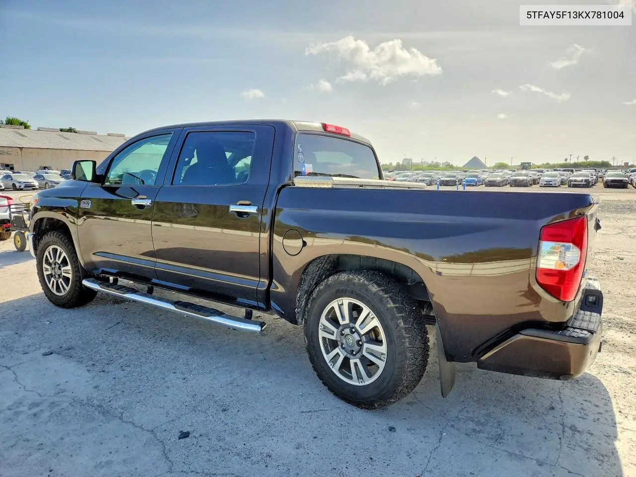 2019 Toyota Tundra 1794 Edition VIN: 5TFAY5F13KX781004 Lot: 61921266
