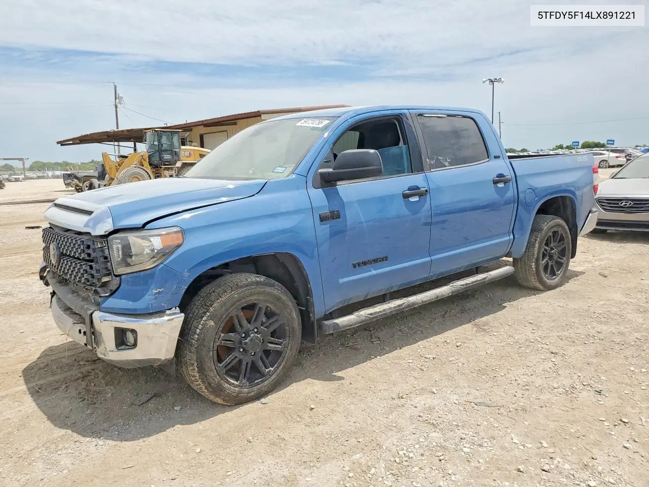 2020 Toyota Tundra Sr5 VIN: 5TFDY5F14LX891221 Lot: 59724786