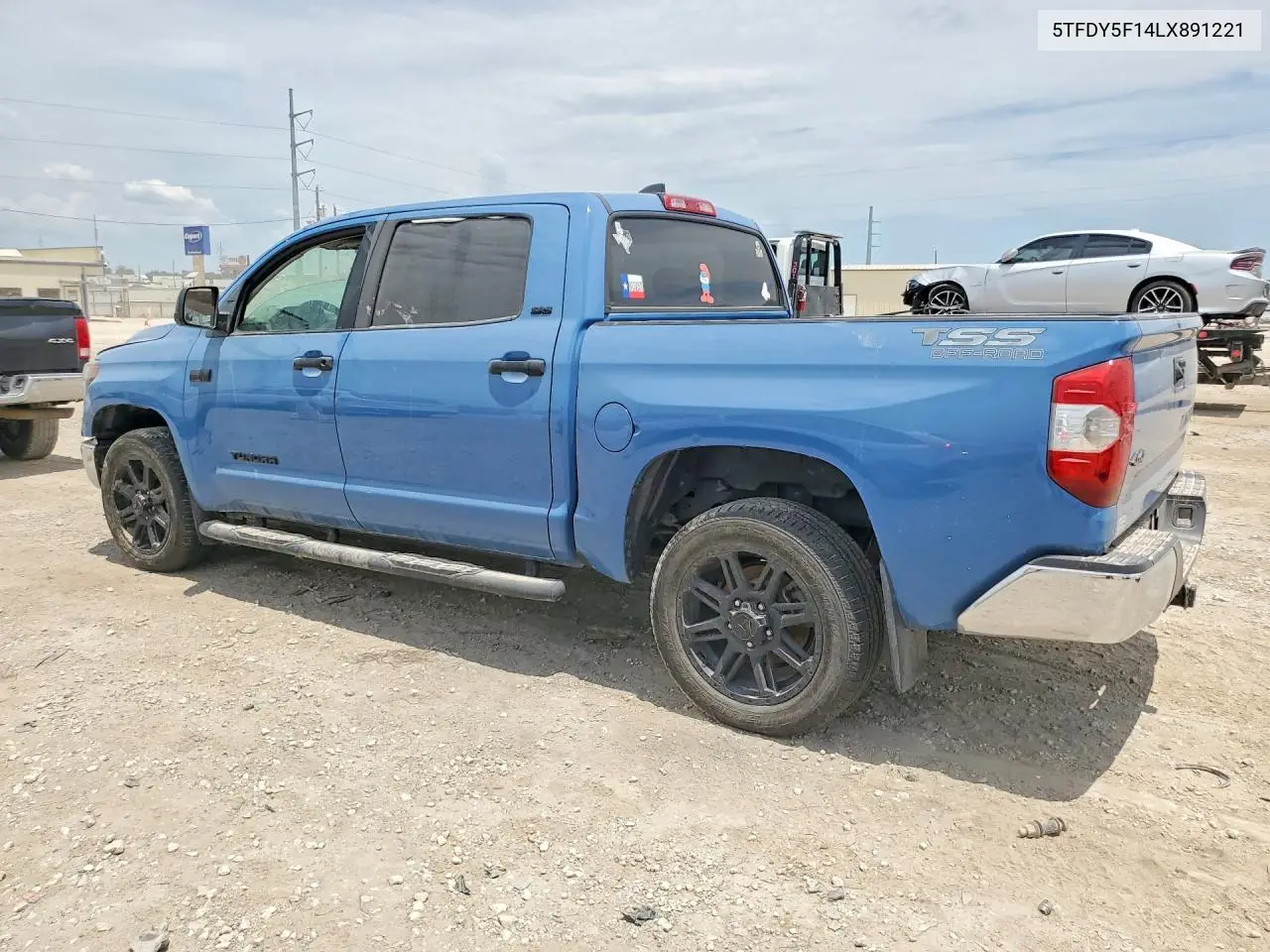 2020 Toyota Tundra Sr5 VIN: 5TFDY5F14LX891221 Lot: 59724786