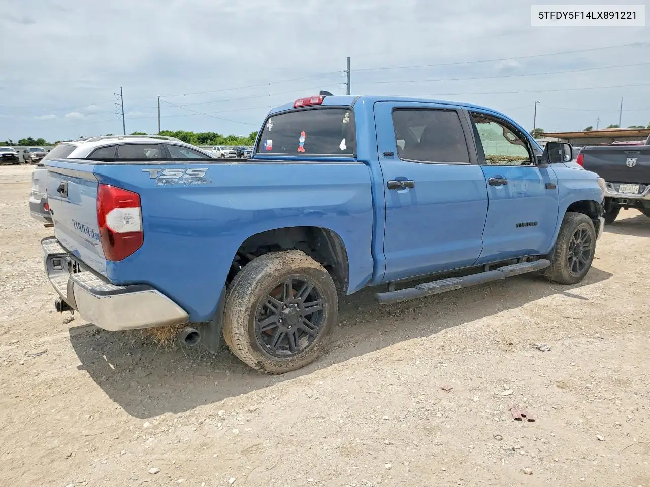2020 Toyota Tundra Sr5 VIN: 5TFDY5F14LX891221 Lot: 59724786