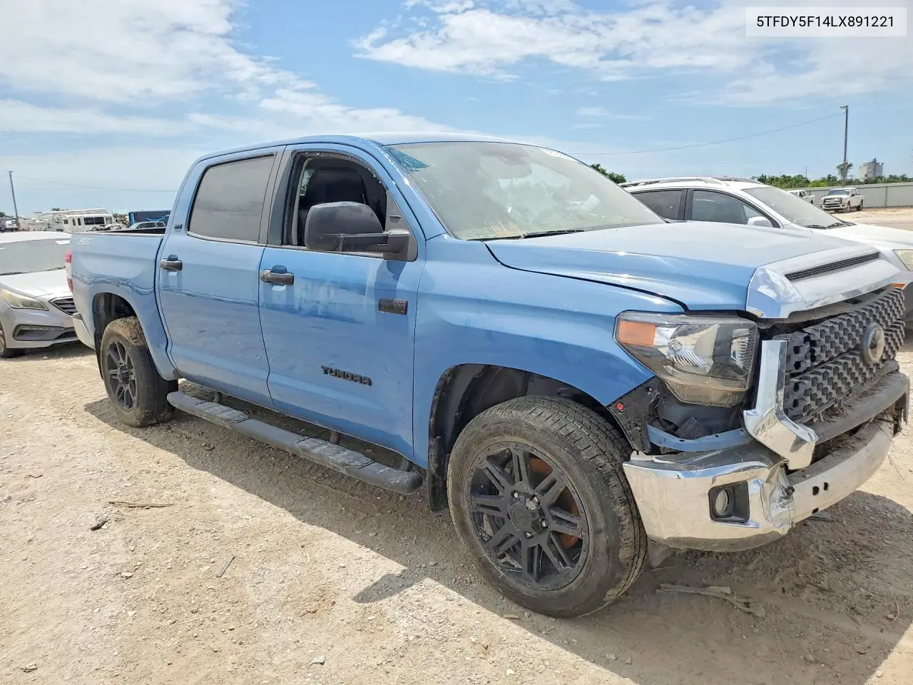 2020 Toyota Tundra Sr5 VIN: 5TFDY5F14LX891221 Lot: 59724786