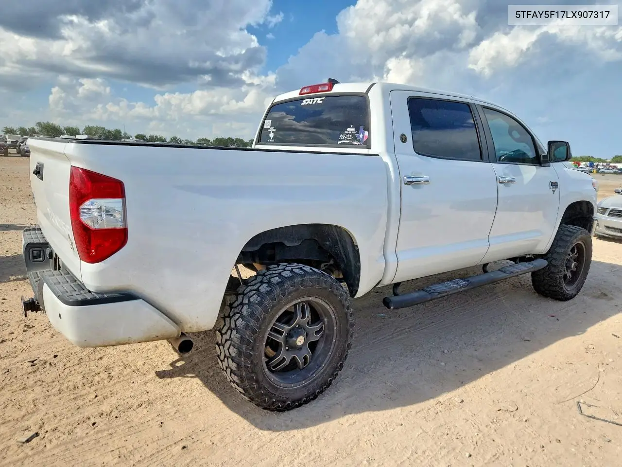 2020 Toyota Tundra 1794 Edition VIN: 5TFAY5F17LX907317 Lot: 59845816