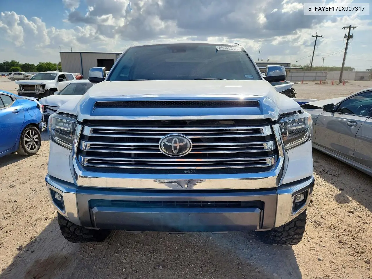 2020 Toyota Tundra 1794 Edition VIN: 5TFAY5F17LX907317 Lot: 59845816