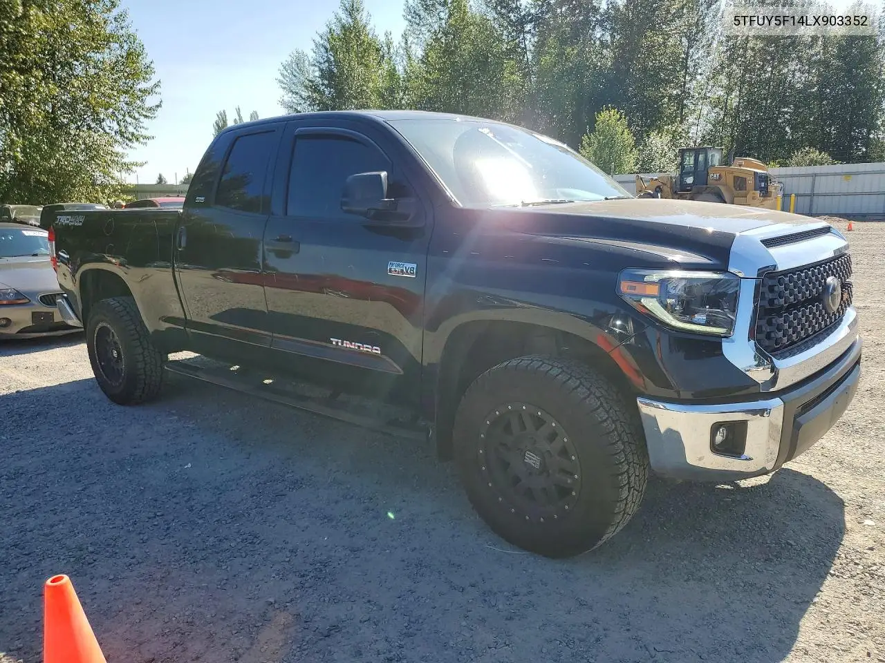 2020 Toyota Tundra Sr5 VIN: 5TFUY5F14LX903352 Lot: 60776086