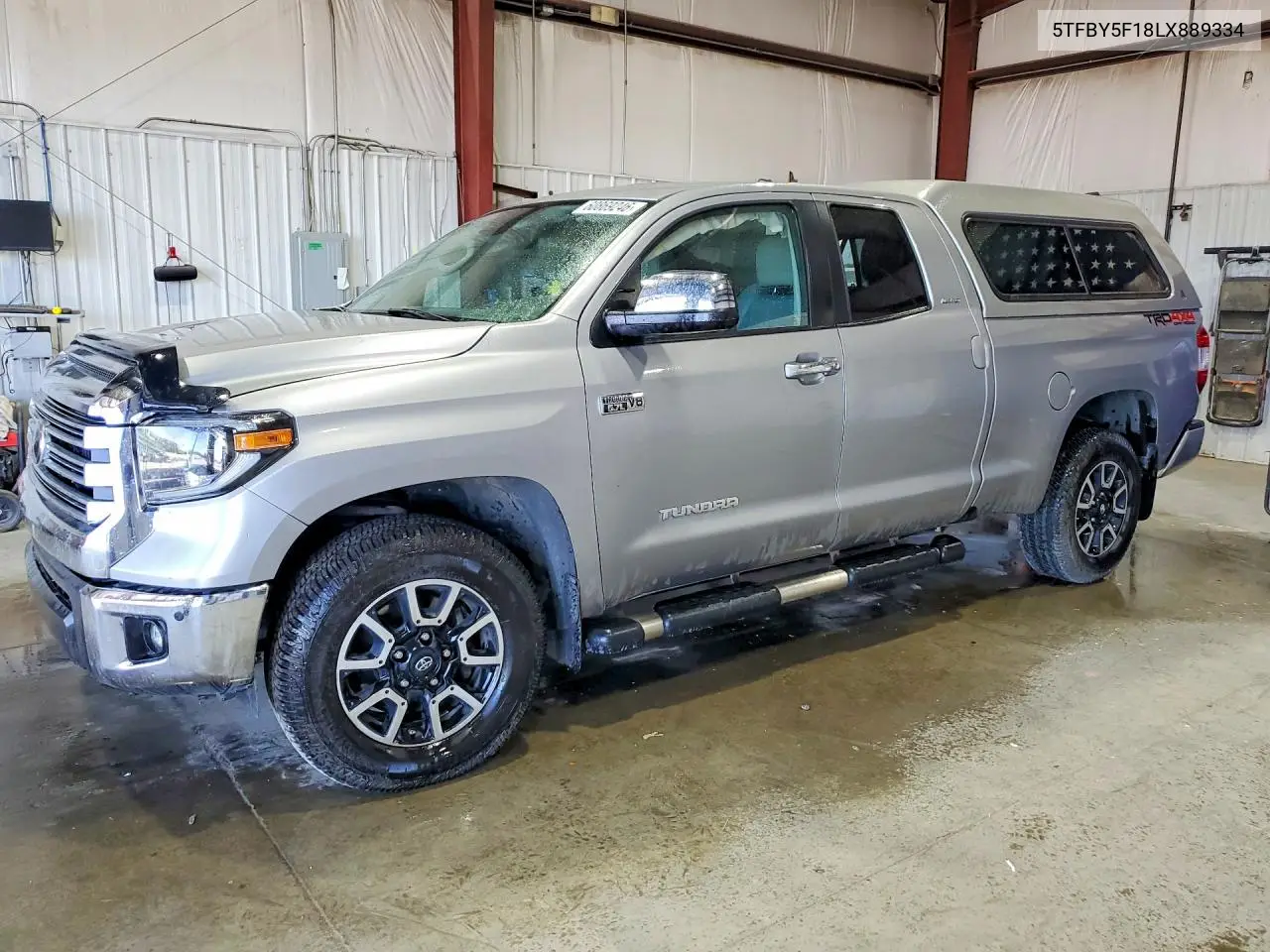 2020 Toyota Tundra Double Cab Limited VIN: 5TFBY5F18LX889334 Lot: 60869246